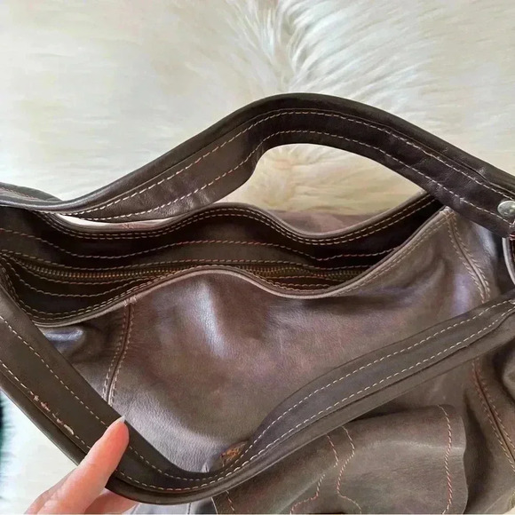 Sofia C Italy Leather Large Shoulder Bag - Picture 4 of 14